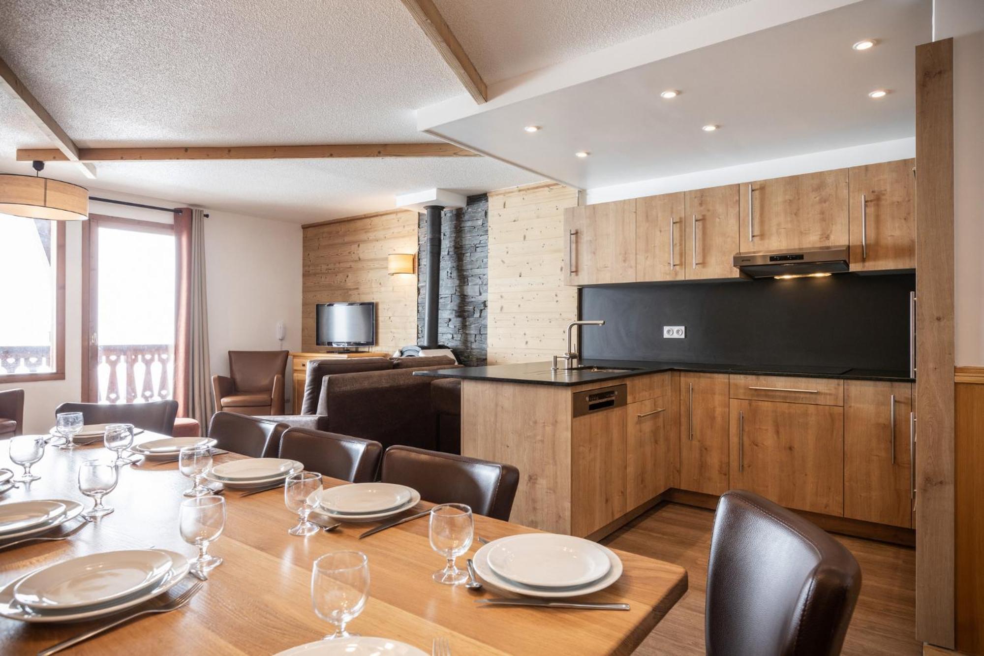 Residence Les Balcons De Val Chaviere Val Thorens Exterior foto