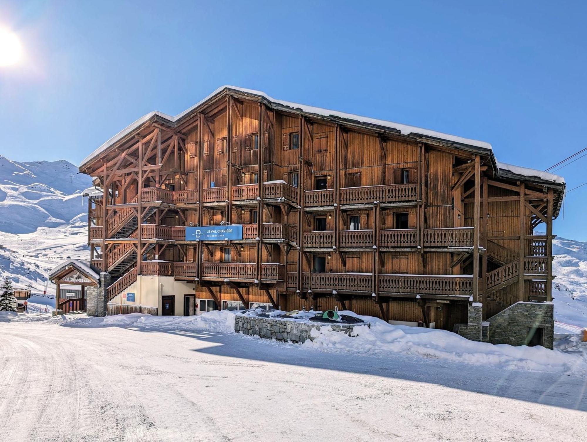 Residence Les Balcons De Val Chaviere Val Thorens Exterior foto